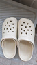 名創(chuàng)優(yōu)品（MINISO）洞洞鞋女夏季外穿沙灘涼鞋防滑厚底踩屎感腳包頭涼拖鞋骨白36-37 曬單實(shí)拍圖