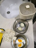 OQD德國多功能蒸蛋煮蛋器全自動(dòng)預約早餐機家用迷你自動(dòng)斷電2025款蒸煮一體機小型2-3人用可蒸可煮 單層 可煮6蛋蛋架+不銹鋼碗+加蒸籠款 曬單實(shí)拍圖