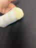 成長寄新生嬰兒襪子春秋純棉無骨襪女寶寶中筒襪抑菌條紋卷邊松口不勒腿 黃色+藍(lán)色+綠色 3-5歲 L碼（建議腳長14-16cm） 曬單實(shí)拍圖