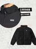 VANS范斯官方 男女情侶羽絨夾克立領(lǐng)經(jīng)典LOGO 黑色   S  曬單實(shí)拍圖