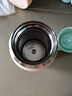 膳魔師（THERMOS）兒童保溫杯大容量水杯直飲杯吸管杯3蓋多功能不銹鋼學(xué)生水杯 TCKA 【粉橘色】3蓋吸管杯 550/580ml 曬單實(shí)拍圖