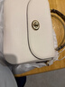 蔻馳（COACH）【官方授權(quán)店】蔻馳女包MARLIE復古翻蓋鏈條包郵差包送女友禮物 C1560IMCAH白色 曬單實拍圖