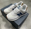 NEW BALANCE休閑鞋男鞋女鞋復古舒適透氣百搭輕便運動(dòng)鞋574系列ML574LGI 40.5 曬單實(shí)拍圖