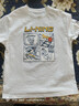 李寧童裝兒童短袖T恤男女小大童涂鴉印花吸汗寬松文化衫140YHSV151-1 曬單實(shí)拍圖