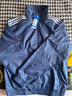 adidas休閑簡(jiǎn)約三條紋梭織立領(lǐng)夾克外套男裝秋季阿迪達斯三葉草   深藍(推薦選大一碼)   L 曬單實(shí)拍圖