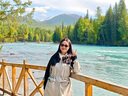 The North Face北面沖鋒衣女戶(hù)外防水透濕中長(cháng)款87W3 灰色/5IF L 曬單實(shí)拍圖