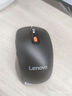 聯(lián)想（Lenovo） 無(wú)線藍(lán)牙雙模鼠標(biāo) 便攜辦公鼠標(biāo) 人體工程學(xué)設(shè)計(jì) 適用臺(tái)式機(jī)一體機(jī)筆記本平板 Howard黑色 曬單實(shí)拍圖