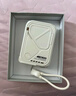 SUIDDY【3C認(rèn)證丨四合一】充電寶自帶線帶插頭器20000毫安大容量Magsafe快充移動電源適用蘋果華為小米 2萬毫安時【自帶線+磁吸+AC插頭】米白色 曬單實拍圖