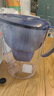 碧然德（BRITA）【孫穎莎推薦】家用濾水壺 凈水壺 海洋系列 3.5L（藍）+PRO版濾芯12枚 環(huán)保加固包裝 曬單實(shí)拍圖