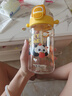 如山兒童PPSU水杯寶寶雙直飲吸管杯嬰幼兒家用外出便攜防摔學(xué)飲杯 曬單實拍圖