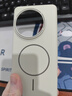世詠（SHIYONG）適用一加13手機殼 1+13保護套膚感強磁吸充電全包超薄磨砂硬殼防摔高級男女款 巖白色 曬單實(shí)拍圖