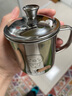 onlycook不銹鋼杯水杯帶蓋子 牛奶杯口杯316L不銹鋼兒童幼兒園寶寶杯 小豬 曬單實拍圖