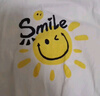 多嘻?？▼雰阂路募拘蓍e短袖T恤男女童半袖上衣卡通 太陽(yáng)笑臉 90  曬單實(shí)拍圖