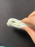 成長寄新生嬰兒襪子春秋純棉無骨襪女寶寶中筒襪抑菌條紋卷邊松口不勒腿 黃色+藍(lán)色+綠色 3-5歲 L碼（建議腳長14-16cm） 曬單實(shí)拍圖