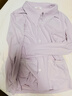 愛(ài)慕內(nèi)衣女翻領(lǐng)長(zhǎng)袖長(zhǎng)褲睡衣家居服套裝灼華AM46A471紫色165 曬單實(shí)拍圖