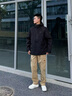 森馬（Semir）地理羽絨服冬90絨子防風三防兩件套三合一101724113203 曬單實拍圖