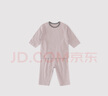 巴厘小豬寶寶家居服夏季九分薄款空調服本草棉睡衣純棉嬰幼兒衣服兒童套裝 魯納藍 110 曬單實(shí)拍圖