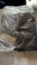 無(wú)印良品（MUJI）女式 易干 平紋 吊帶連衣裙 女裝裙子春季 長(cháng)裙 美拉德 棕色 M (160/84A) 曬單實(shí)拍圖