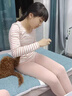 莫代爾品牌純棉秋衣秋褲女士套裝薄款打底棉萊卡全棉毛衫保暖內衣女線(xiàn)衣 315粉色 L 曬單實(shí)拍圖