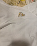 名創(chuàng  )優(yōu)品（MINISO）短袖t恤男國潮高級感寬松休閑青少年夏季純棉圓領(lǐng)上衣 白 XL 曬單實(shí)拍圖