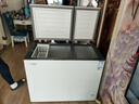 新飛冰柜220升雙溫冰柜一級能效冷藏冷凍兩用冰柜節能低音雙開(kāi)門(mén)家商兩用囤貨臥式冷凍柜 純白 220L 曬單實(shí)拍圖