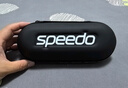 速比濤（Speedo）泳鏡收納盒輕盈便攜大號專業(yè)防水游泳鏡盒防刮EVA材質泳裝收納包 黑色【輕盈便攜,方便收納】 曬單實拍圖