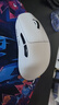 瓦爾基里（VALKYRIE）VK M3 有線(xiàn)/2.4G/藍牙三模電競鼠標 8K無(wú)線(xiàn)接收器 40g輕量化 對稱(chēng)收腰電競鼠 VK M3 Lite 白+防滑貼 曬單實(shí)拍圖