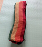 探險者（TAN XIAN ZHE）戶外露營休閑加厚加寬帆布吊床 室內(nèi)彎木防側(cè)翻 紅色雙人月牙吊床 曬單實拍圖