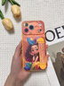 五鼠 FIVEMICE適用蘋(píng)果17Promax手機殼新款iphone16pro創(chuàng  )意伸縮腕帶支架全包15plus防摔爆款高級感硅膠獨特好看 彩裙公主紫藍_可調節伸縮腕帶 iPhone 17 Pro Ma 曬單實(shí)拍圖