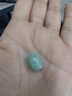 緬甸翡翠路路通項鏈豆綠翡翠轉運珠吊墜玉石珠 JAZMH499（轉運珠） 曬單實(shí)拍圖