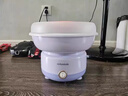 德國(guó)進(jìn)口棉花糖機(jī)手工制作兒童家用小型全自動(dòng)綿花糖機(jī)器食品級(jí)機(jī) 香芋紫+20根彩棒6包彩糖 曬單實(shí)拍圖
