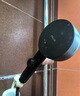 四季沐歌（MICOE）黑色增壓淋浴花灑噴頭套裝 浴室淋浴頭花灑手持花灑三件套HS125 曬單實(shí)拍圖