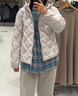 優(yōu)衣庫女裝PUFFTECH空氣棉服連帽外套/25秋冬新款478571 30 淺米色 S /155/80A 曬單實(shí)拍圖