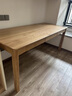 顧家家居實(shí)木書(shū)桌現代簡(jiǎn)約橡膠木辦公桌書(shū)房大板桌雙人學(xué)習桌胡桃木色桌子 【進(jìn)口FAS級橡膠木】三抽樸橡原木色140CM 免費送貨上門(mén)+包安裝 曬單實(shí)拍圖
