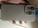 奶小鴨（NEYAA）適用蘋(píng)果15pro手機殼 iphone15pro保護套鏡頭全包超薄Magsafe磁吸液態(tài)硅膠防摔簡(jiǎn)約男女款 鈦原色 曬單實(shí)拍圖