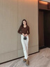 回力厚底短靴女2025秋冬新款小個(gè)子增高馬丁靴女復古勃肯鞋休閑短靴子 咖色【潮流百搭】 36 曬單實(shí)拍圖