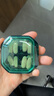 瑞合錦迷你4格透明綠色小藥盒便攜分裝密封防潮可定制LOGO YH007 曬單實(shí)拍圖