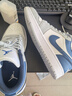 CLENIKEED莆田純原 NIKE Air 喬1 AJ1低幫黑白灰煙灰男女板鞋影子灰情侶學(xué) 灰藍 42 曬單實(shí)拍圖