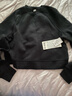 lululemon丨Scuba 女士寬松款套頭衛衣 LW3HX5S 黑色 XS /S 曬單實(shí)拍圖