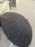 美度長(cháng)柄雨傘大號加固加厚結實(shí)抗風(fēng)傘男士手動(dòng)長(cháng)把直柄雨傘黑M5003 曬單實(shí)拍圖