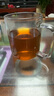 富光高硼硅玻璃杯花茶杯子單層果汁杯牛奶杯帶把帶刻度水杯男女 曬單實拍圖