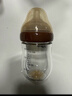 世喜新生兒奶瓶0-6月嬰兒玻璃奶瓶防脹氣仿母乳奶嘴 160ml（0-1月） 曬單實(shí)拍圖