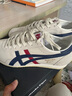 Onitsuka Tiger鬼塚虎男鞋 慢跑鞋透氣輕便男女款運動休閑鞋RUNSPARK 白色/藏青色(1183B480-107) 38 曬單實拍圖