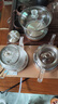 茶皇子全自動(dòng)底部上水電熱水壺三合一茶臺(tái)茶桌嵌入一體保溫玻璃燒水壺茶具套裝開水泡茶壺蒸汽噴淋煮茶器 1L 升級(jí)三合一套裝金色 20X37CM 曬單實(shí)拍圖