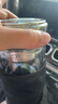 富光雙層玻璃杯 高硼硅玻璃泡茶杯 大容量帶茶隔水杯商務杯子男590ml 曬單實拍圖