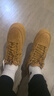 耐克空軍一號男子輕便平底運動(dòng)鞋冬板鞋NIKE AIR FORCE 1 CJ9179 200亞麻/麥黃/橡皮淺褐/黑 40.5 曬單實(shí)拍圖
