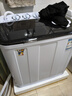 小鴨牌洗衣機半自動(dòng)雙桶雙缸家用大容量小型租房宿舍波輪脫水甩干兩用雙杠省電老式強動(dòng)力易操作以舊換新 13.5公斤【洗8.5+脫5｜強勁電機終身聯(lián)?！?曬單實(shí)拍圖