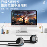 智國者（WITGOER）【3米加長(cháng)線(xiàn)】電腦耳機有線(xiàn)入耳式帶麥克風(fēng)二合一臺式機筆記本游戲耳麥電競直播雙孔插頭圓頭專(zhuān)用 曬單實(shí)拍圖