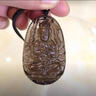施華索尼亞天然冰種黑曜石吊墜本命佛屬蛇本命年男女項(xiàng)鏈?zhǔn)ざY物 冰種馬/大勢至 曬單實(shí)拍圖
