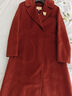 PORTS寶姿秋冬新品女裝毛呢大衣LM9C071NZF064 濃郁可可 XS (2) 曬單實(shí)拍圖